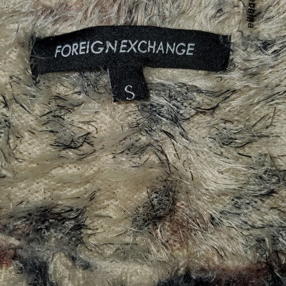 Foreign Exchange Women's Cheetah Print Fuzzy Long - Picture 3 of 7